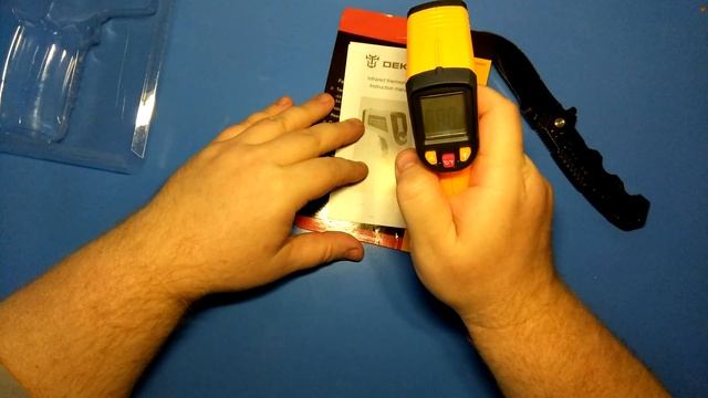 Deko pro wd01 Бесконтактный лазерный измеритель температуры поверхности смотреть онлайн