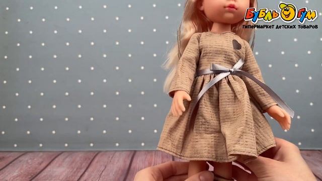 Кукла Little Milly блондинка в бежевом платье