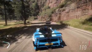 Forza Horizon 5 | 2009 Pagani Zonda Cinque Roadster 'Oreo Edition' | Open World Free Roam