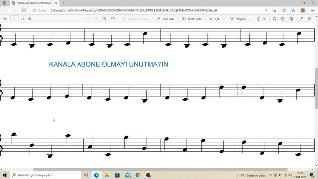 7- METRONOM İLE OKUMA смотреть онлайн