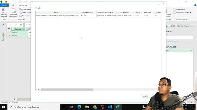 Facturación electrónica Que es XML y conversión a Excel con Power Query смотреть онлайн