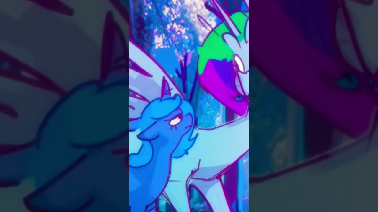 СЕЛЕСТИЯ ОТРАВИЛАСЬ / Луна и Селестия в лесу;З #пони #pony #mlp #маленький #shorts смотреть онлайн