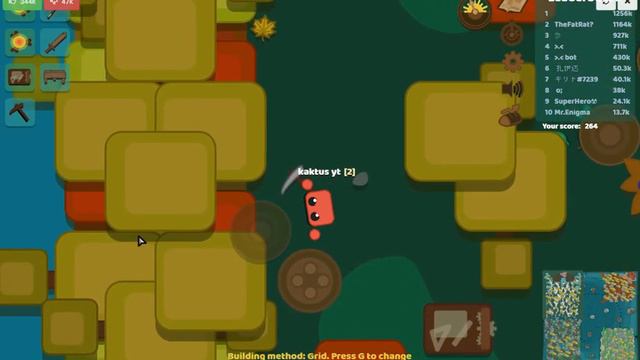 Starve Io   Старв ио —играю с другом