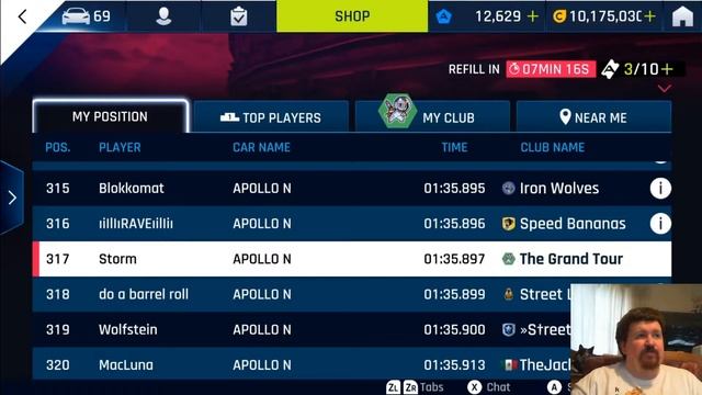 Car Hunt Riot - Apollo N 1:35.897 - Top 5% Asphalt 9 Legends - Nintendo Switch смотреть онлайн