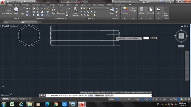 طريقة رسم البرغي على برنامج الاوتوكاد смотреть онлайн