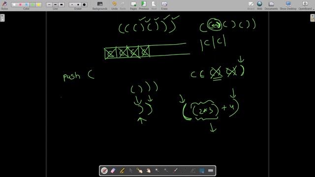 Data structures & Algorithms(Telugu) - 10.3 Stack - Matching Parentheses coding problem смотреть онлайн