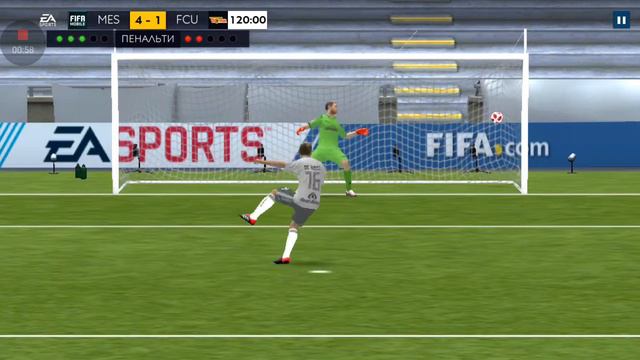 Серия пенальти под музыку в FIFA Mobile 13 часть смотреть онлайн