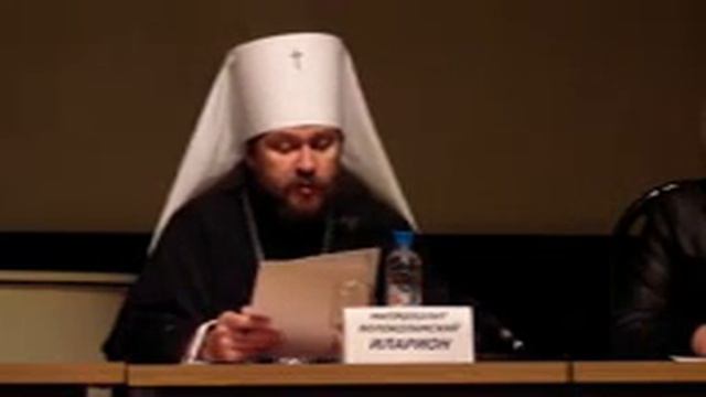 Выступление митрополита Илариона смотреть онлайн
