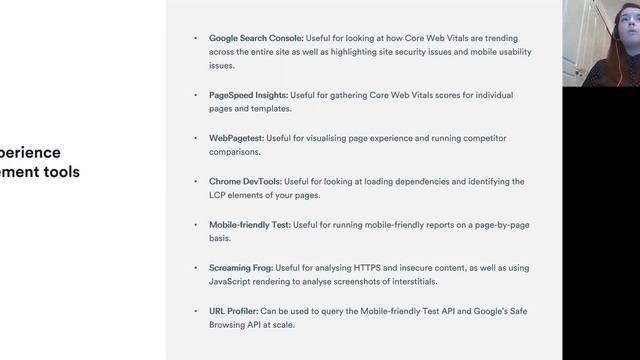 Google's page experience update & audit Core Web Vitals with Rachel Costello смотреть онлайн