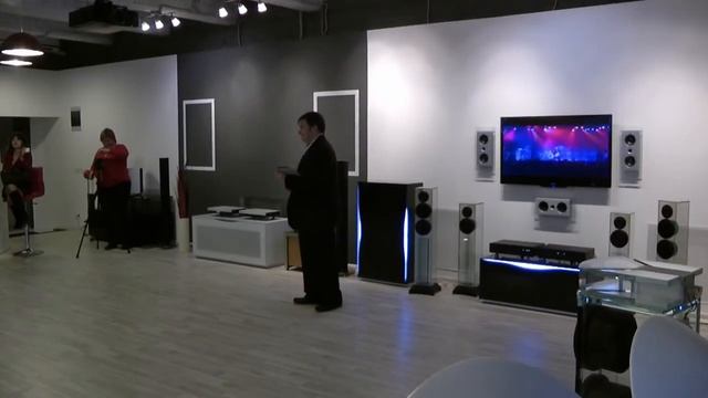 Видео с открытия салона "SoundART by Audiomania". смотреть онлайн