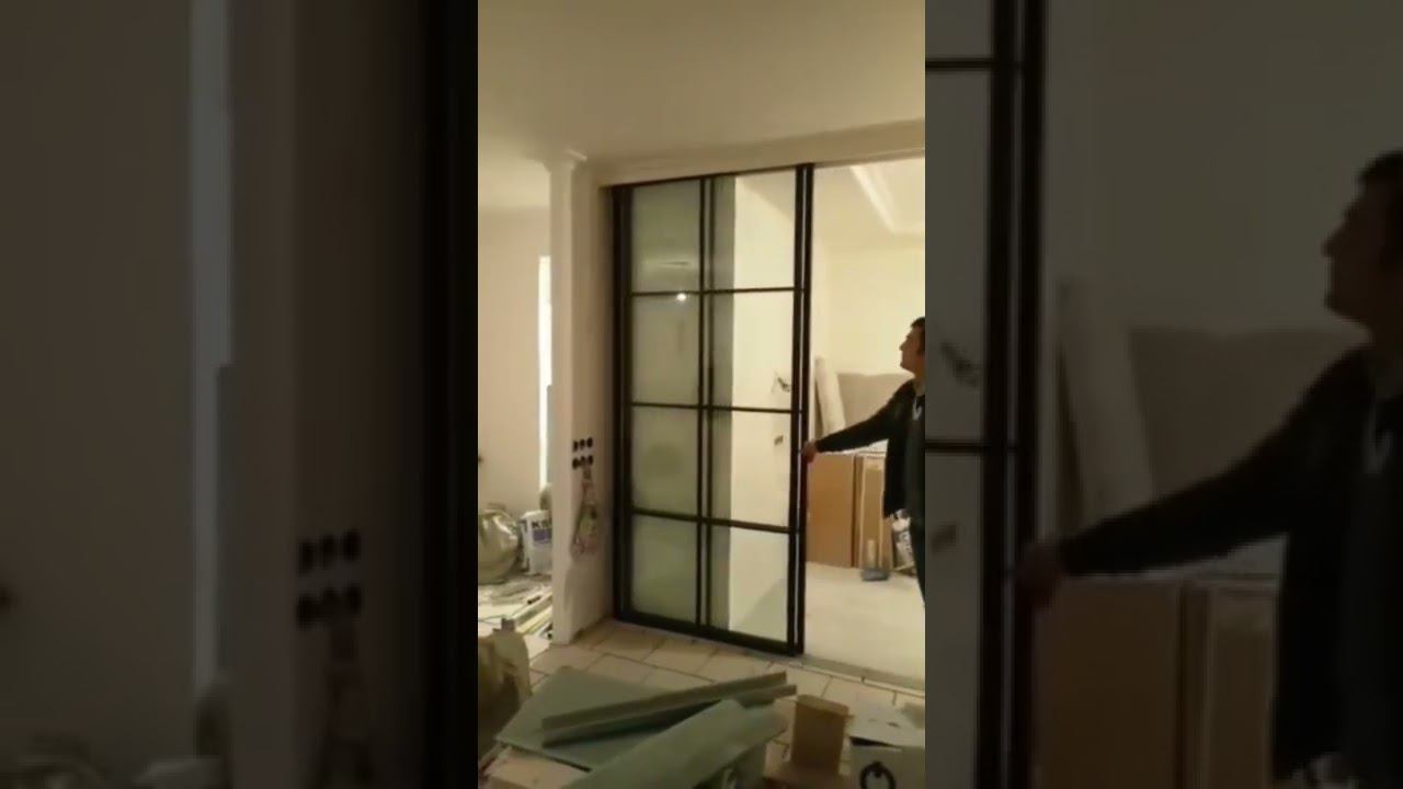 Перегородки со стеклом