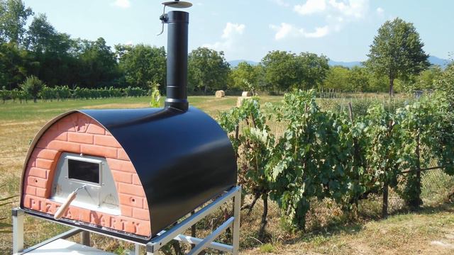 Pizzone: Outdoor Wood fired oven Pizza Party large 4 pizzas! 100% made in Italy смотреть онлайн
