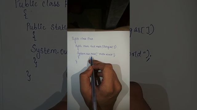 Introduction Lecture -First program of java ; printing hello world смотреть онлайн