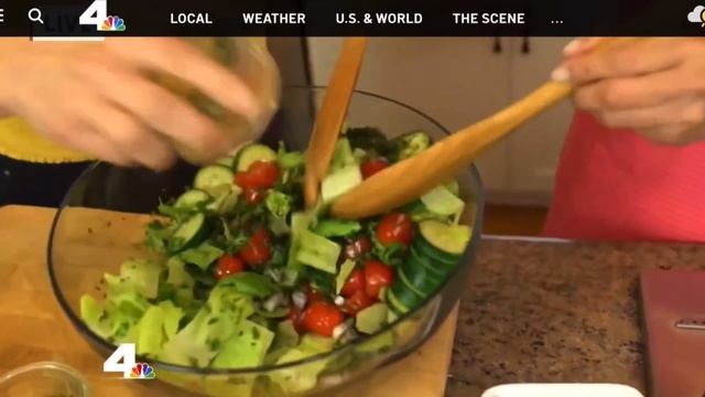 SHARING MY VIRAL FATTOUSH RECIPE with NBC-THE 1ST SALAD in HISTORY to USE CROUTONS! смотреть онлайн