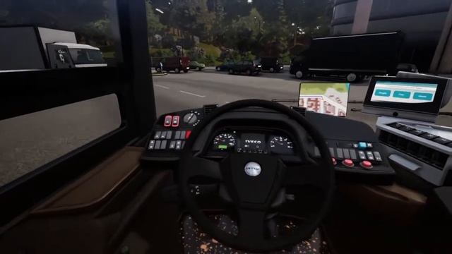 Bus simulator bus driver Urbanway 12m Iveco смотреть онлайн
