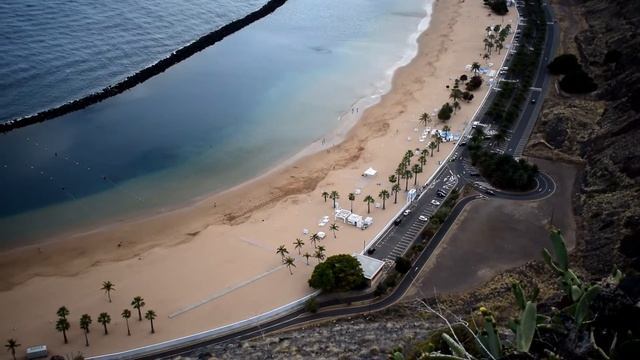 ⛱️ТЕНЕРИФЕ Пляж Лас Тереситас Санта-Крус-де-Тенерифе / Playa de las Teresitas смотреть онлайн