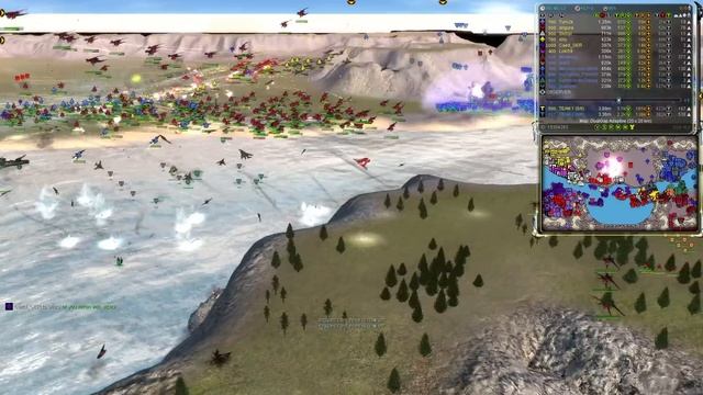 Восхищает такое владение игрой всеми 12 игроками в "катке" - Supreme Commander [364] смотреть онлайн