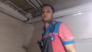 МОНТАЖ ПО ПЛИТКЕ БЕЗ СВЕРЛЕНИЯ.Натяжной потолок.