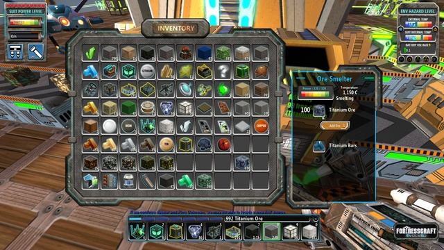 #FortressCraft Evolved 055 ✰ Basic Ore Smelter ausbau.. ✰ Let's Play Deutsch | craft games смотреть онлайн