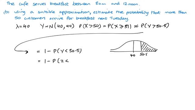 Choosing the appropriate approximation (Edexcel IAL S2 3.4) смотреть онлайн