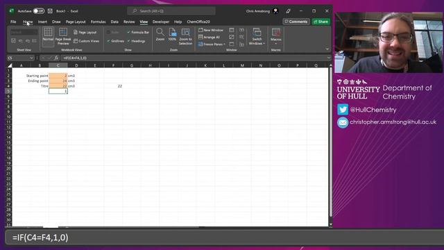 Self-marking Interactive Excel Worksheets for Teaching | Titration Example смотреть онлайн