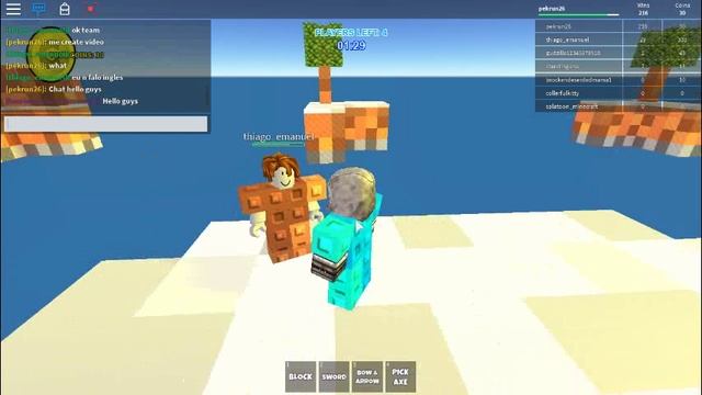 Roblox sky wars Part 1/3 смотреть онлайн