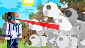 Майнкрафт, но НАШЕ ЗРЕНИЕ взрывает ВЕСЬ МИР! + FlackJK