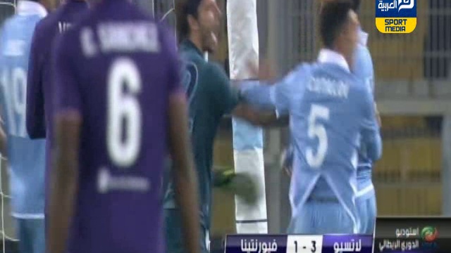 أهداف مباراة - لاتسيو 3 × 1 فيورنتينا | الدوري الإيطالي смотреть онлайн