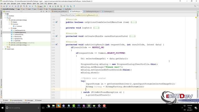 Android Pro Chat App - 11. Set Avatar for User смотреть онлайн