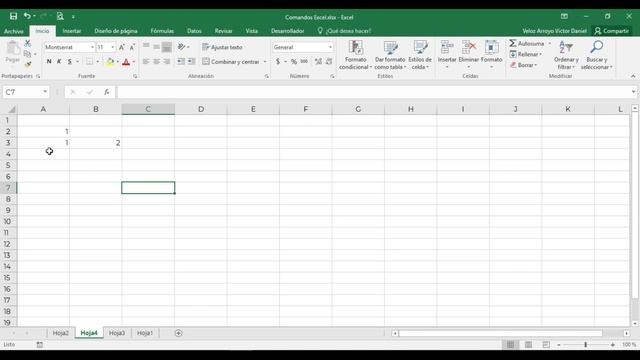 COMANDOS ÚTILES DE EXCEL смотреть онлайн