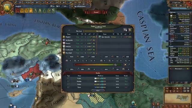 Complete EU4 World Conquest Guide - Mughals Mid-Game Moves! - Conquering India With Timurid Mughals смотреть онлайн