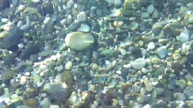 Море в Пицунде (Абхазия). Black Sea. смотреть онлайн