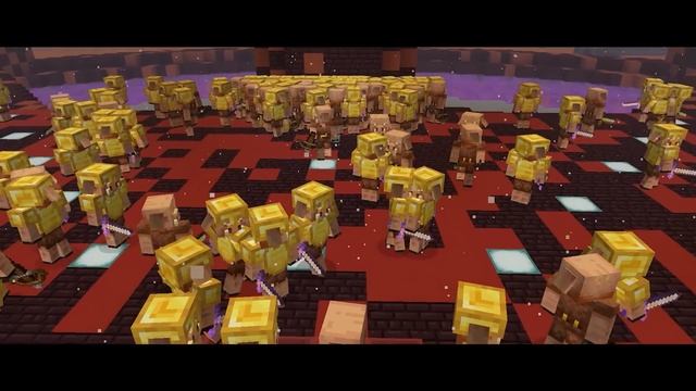 ПИГЛИНЫ VS ВИЗЕР-СКЕЛЕТЫ | MINECRAFT БИТВА