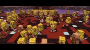 ПИГЛИНЫ VS ВИЗЕР-СКЕЛЕТЫ | MINECRAFT БИТВА