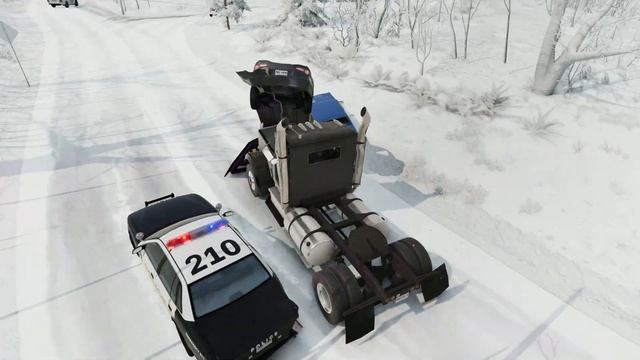 ?Crazy Driver Outruns Police in High-Speed Chase #21 - BeamNG Drive | Darius games? смотреть онлайн