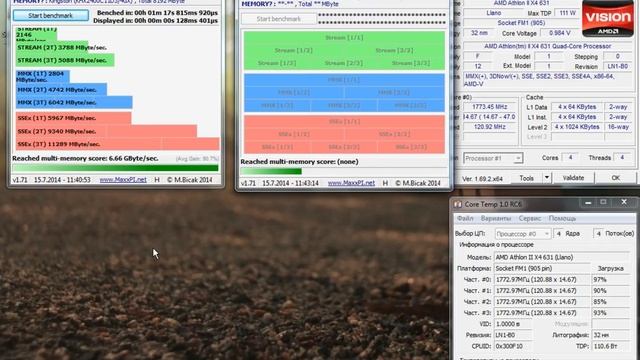 AMD Athlon™ II X4 631 AMD OverDrive Memorydrive Strength