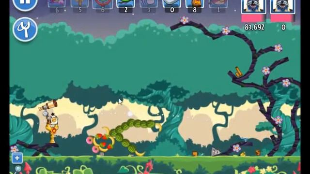Gameplay de Angry Birds Friends versión Flash Parte 4 Pig Tales смотреть онлайн