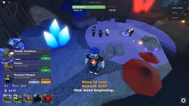 Купил Маркет в Новый Тавер Дефенс Roblox MAJOR UPDATE Tower Blitz смотреть онлайн