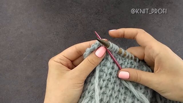 Закрытие петель швом "назад игла". Имитация скрестного набора петель. смотреть онлайн