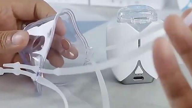 Portable Hands-free Mini Nebulizer Machine with Nebulizer Mask & Mouthpiece смотреть онлайн