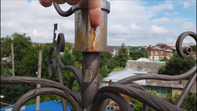 Установка Флюгера на крышу с поворотным механизмом. смотреть онлайн