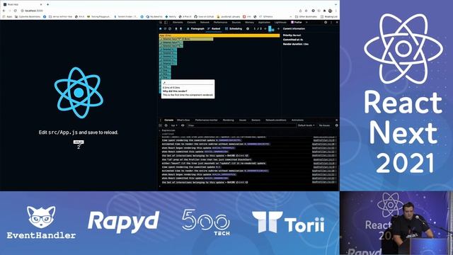 Yanai Edri - React Performance with React Dev Tools | ReactNext 2021 смотреть онлайн