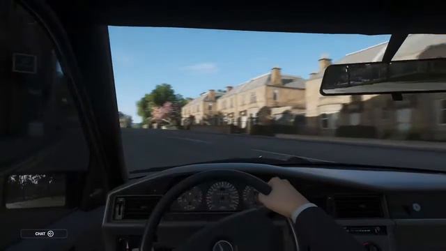 Forza Horizon 4 - Mercedes-Benz 190E Evo II 2.5 Forzavista & Interior View Cruise смотреть онлайн