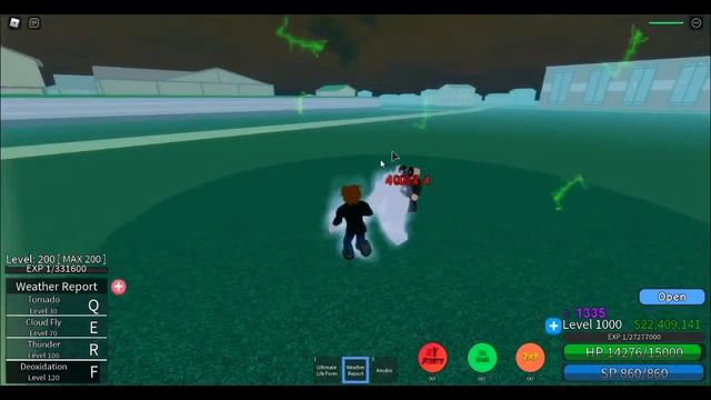 Jojo Blox | Weather Report & Star Platinum: The World Showcase! | Roblox смотреть онлайн