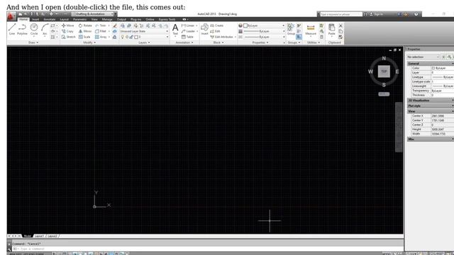 Unix & Linux: Autocad opens empty file, although there are files in it смотреть онлайн