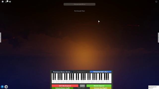 Birth - Super Mario Galaxy | Roblox Virtual Piano Visualizations смотреть онлайн