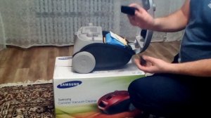 Распаковка пылесоса Samsung SC4130
