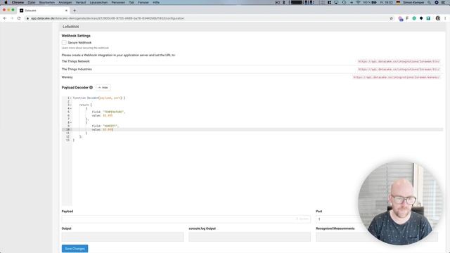 Write your LoRaWAN Payload Decoders directly in Datacake смотреть онлайн