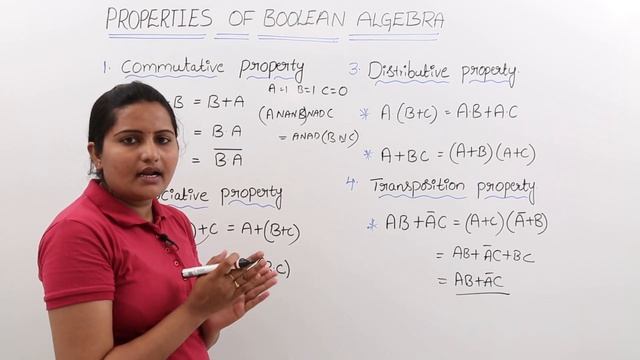 Properties of Boolean Algebra смотреть онлайн