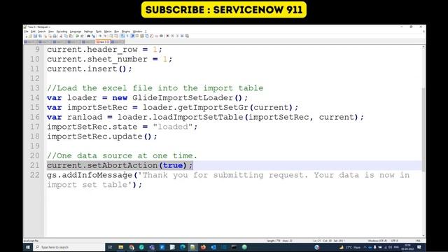 How to parse Data from excel into ServiceNow | Parsing excel Using Script смотреть онлайн